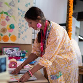 Indian Woodblock Printing Workshop