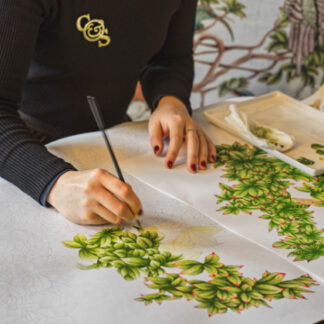 Hand-Painted Heritage and Craft: Live Painting Demonstration