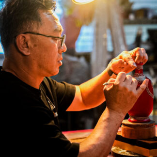 Lacquer Threading Demonstration + Sharing by Andy Yeo