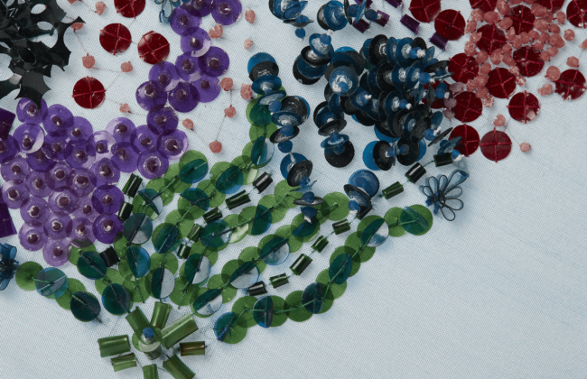 Bio-Embellishment and Embroidery Workshop: Make Sequins From Seaweed