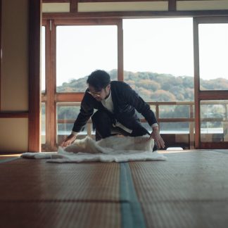 Japanese Zen Zabuton Demonstration