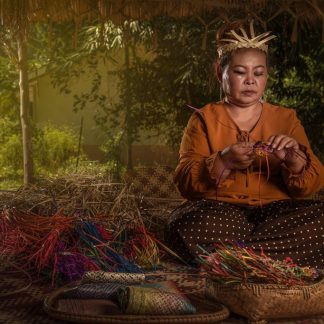 Learn to Plait Ancestral Flowers with Mah Meri Tribe, Malaysia