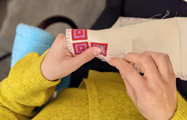 Palestinian Cross-Stitch Workshop with ISHKAR and the Tatreez Collective