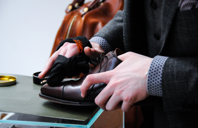 Shoe Polishing and Aftercare Masterclass
