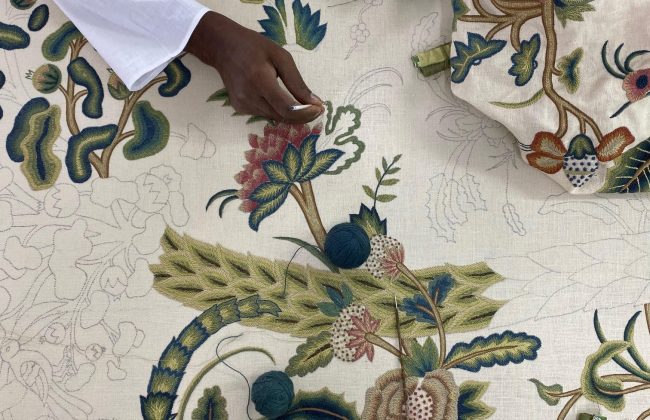 Meet the Masters: Hand-Embroidery Demonstration at Chelsea Textiles