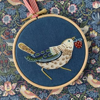 Silk and Metal Thread Embroidery with Becky Hogg