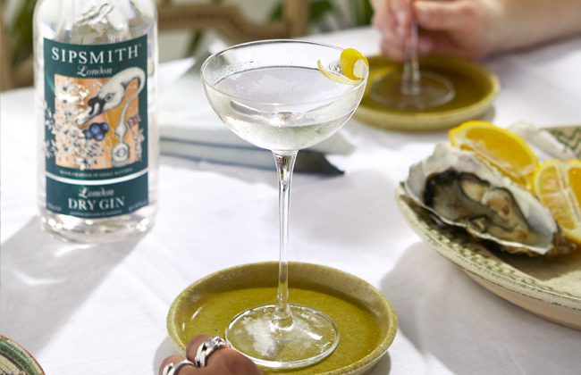 Martini Masterclass Hosted by Sipsmith and Designer Richard Brendon