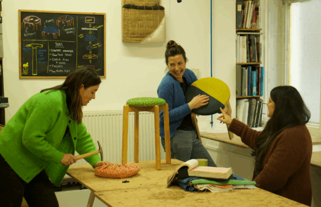 Upholstery Workshop: Craft Your Own Custom Stool