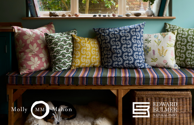 Celebrating Nature, Colour and Craft with Edward Bulmer Natural Paint and Molly Mahon