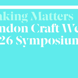 Crafting Places: Cultural Expression in the Built Environment